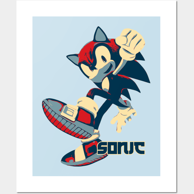 Sonic Hope Style Wall Art by masnono